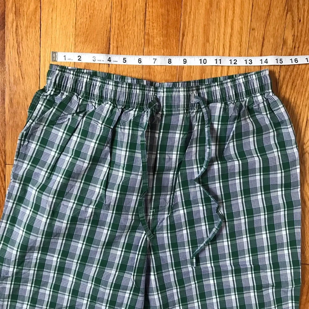 Brooks Brothers Pajama Pants Green Plaid Medium
